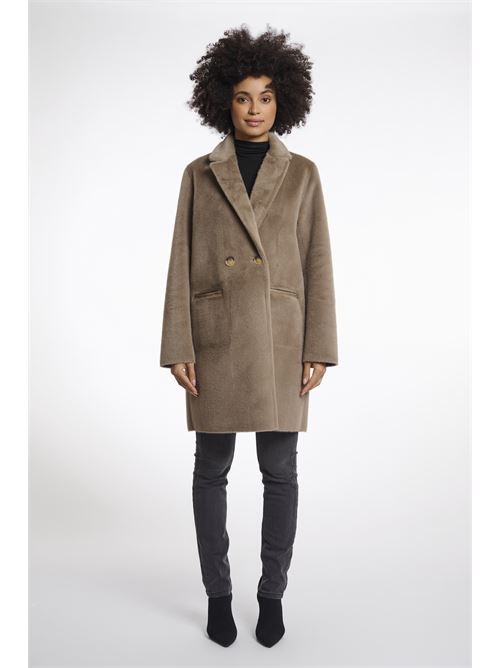 cappotto ivon reversibile RINO & PELLE | IVON.7002512TOFFEE